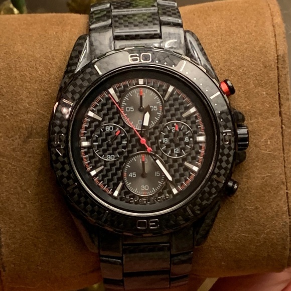 Michael Kors Jetmaster Mk8455 Carbon 